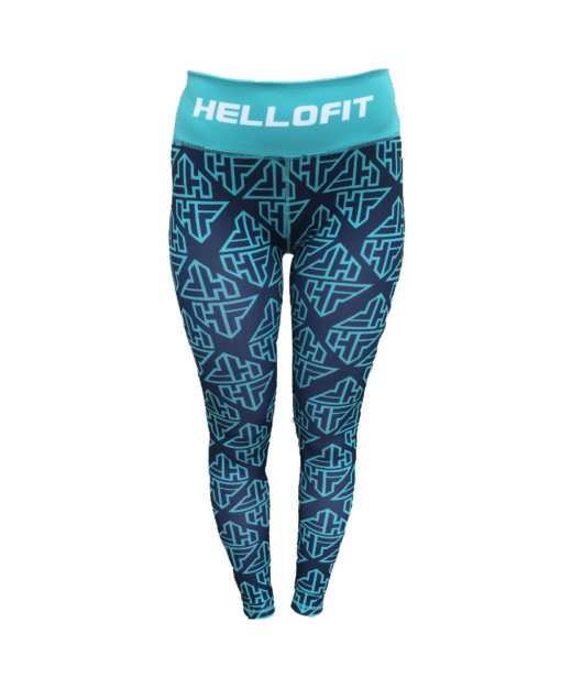 Blue and Teal Geoprint Front PS