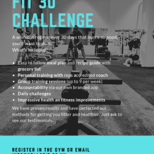 FIT 30 Challenge